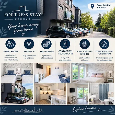 Apartament Fortress Kowno
